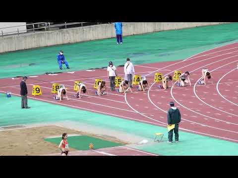 [4k]女子100m　決勝　東日本実業団陸上　2022年5月14日(土)
