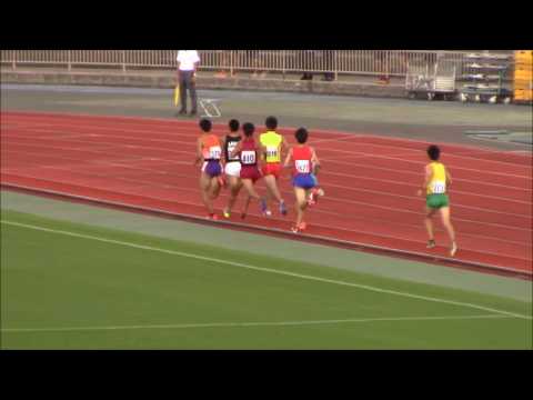 第51回京都府高等学校ジュニア陸上競技対校選手権大会　男子1500ｍ予選3組