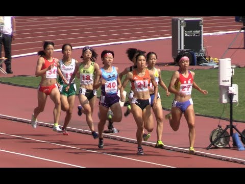 少年女子共通800m決勝 ★茨城国体陸上 2019.10