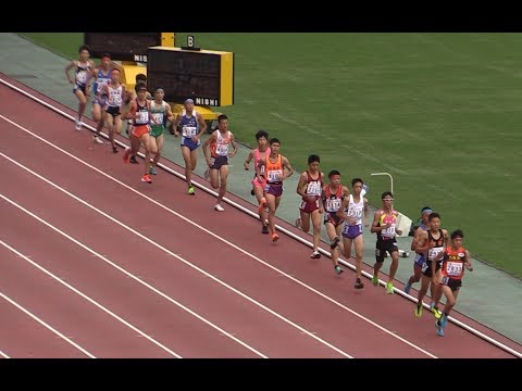 男子3000m決勝 ★全中陸上 2019.8 大阪