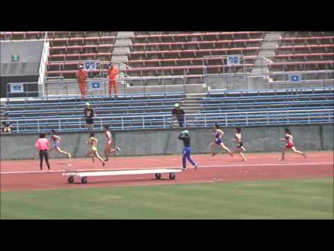 400m女子　予選2組目　～愛媛県高校総体2017・陸上競技～