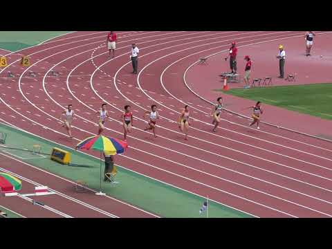 H30　関東選手権　女子100m　準決勝2組