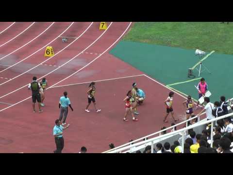 H29　千葉県中学総体　女子4x100mR　予選7組