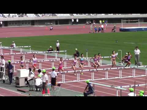 2015 日本インカレ陸上 女子100mH 準決勝3