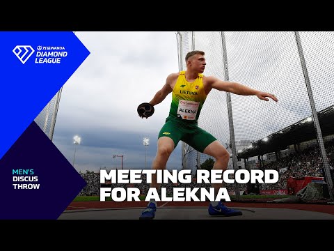 Mykolas Alekna breaks discus meeting record in Oslo - Wanda Diamond League 2024