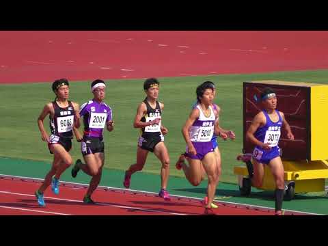 2017 東北高校新人陸上 男子 800m 予選3組