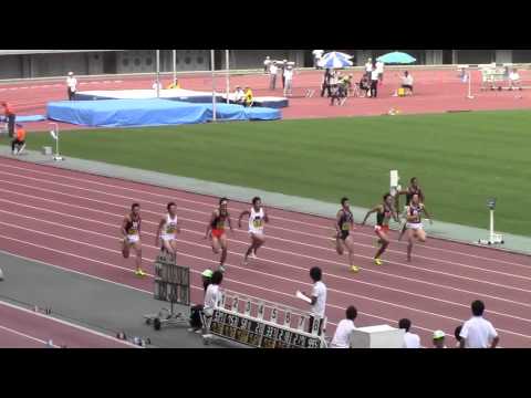 2015 日本インカレ陸上 男子100m 決勝