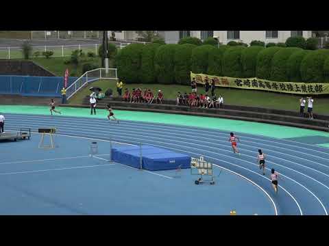 20180914102624県高校新人大会女4×100ｍR予選3組 都城商