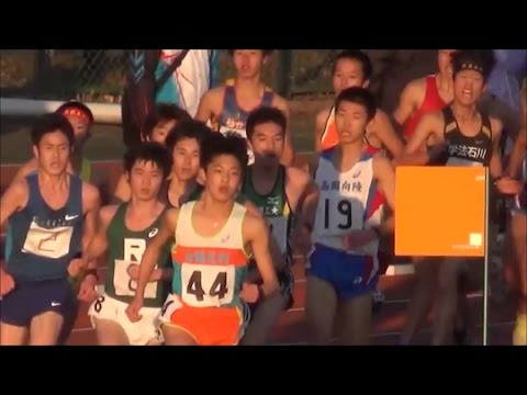 平成国際大学長距離競技会2016.12.18 男子5000m15組