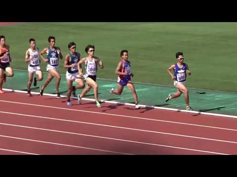 平成 30 年度第 1 回学連競技会　男子800ｍ２組