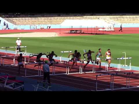 2018日本インカレ陸上 男子110mH決勝