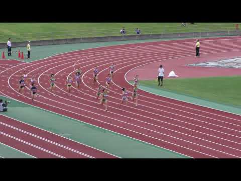 女子4x100mR　A決勝　関東学生新人 R01