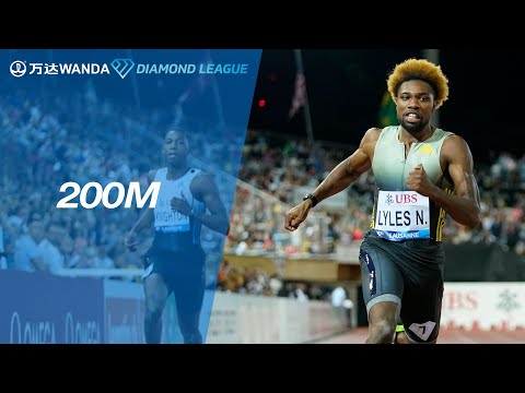 Noah Lyles clocks 19.56 to beat Michael Norman in Lausanne 200m - Wanda Diamond League 2022