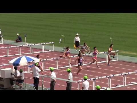2015 日本インカレ陸上 女子100mH 予選6