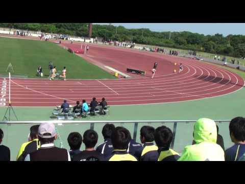 2017 茨城県高校総体陸上 女子1500m予選2組