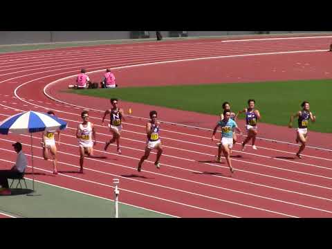 2019日本インカレ陸上 男子200m 準決勝1～3