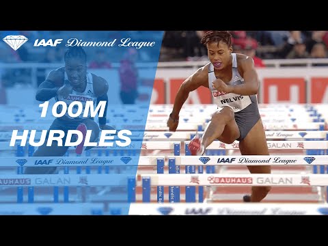 Kendra Harrison wins the 100m hurdles in Stockholm - IAAF Diamond League 2019