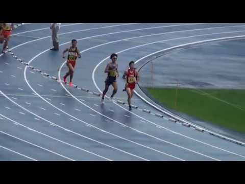 2017 茨城県選手権陸上 男子3000mSCタイムレース1組