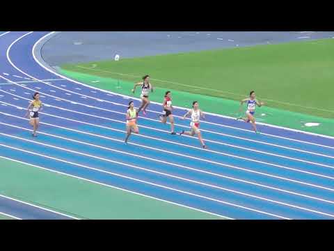 2018近畿高校ユース　1年女子200m予選3組