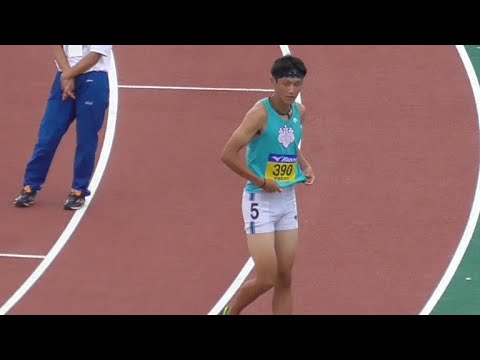 鵜澤 飛羽 男子200m予選 全日本インカレ陸上2022