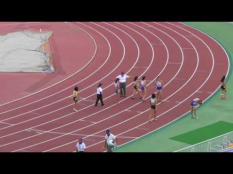 H30　関東選手権　女子七種競技200m　2組
