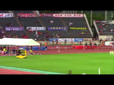 2017 山形インターハイ陸上 男子4×100mR 準決勝1～3