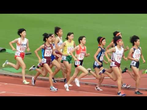 2016年度 近畿高校ユース陸上 2年女子1500m決勝