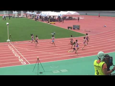 2016年長崎県高校総体 女子200m決勝