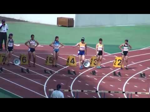 2018 茨城県高校個人選手権 女子100mH決勝