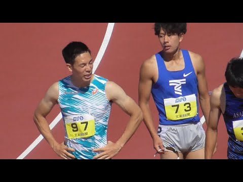 男子110mH決勝　南部記念陸上2022