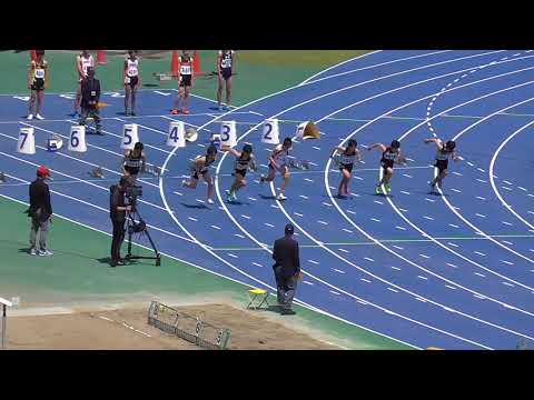 2018 水戸市陸上競技大会 0505 中学男子100m 7組