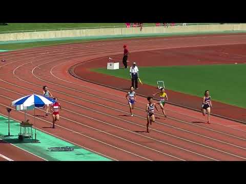 20170918_県高校新人大会_女子100m_予選1組
