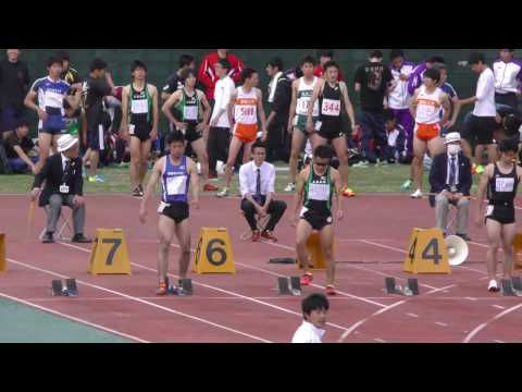 20170422群馬リレーカーニバル男子100m1組