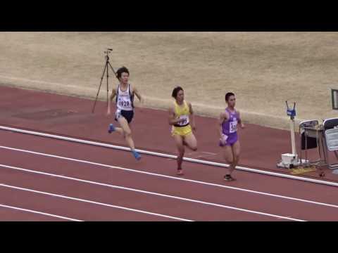 第65回大阪学生陸上競技選手権大会　男子800ｍ予選3組