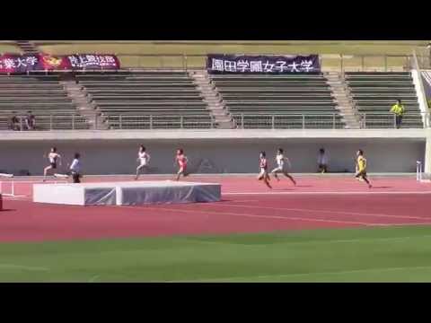 2015 西日本インカレ陸上 男子400mH 予選3