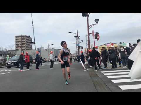 【長崎新聞】県下一周駅伝　２日目・１０区＜JR大村駅前＞