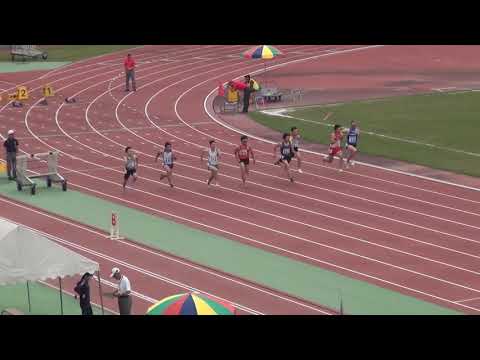第58回中国実業団陸上競技選手権 男子100ｍ決勝