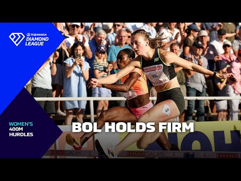 Femke Bol holds firm in first race back over 400m Hurdles in Stockholm - Wanda Diamond League