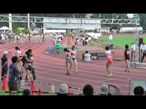 H27　トワイライトゲームス　女子100mH　2組