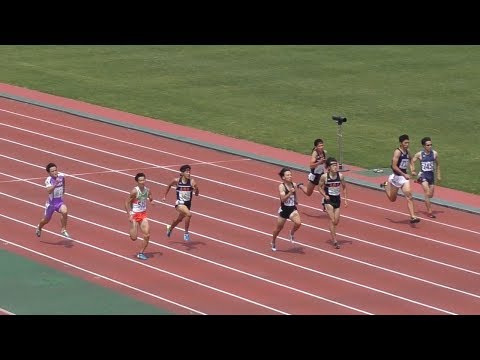 2017 岩手県陸上競技選手権大会 1部男子200メートル決勝
