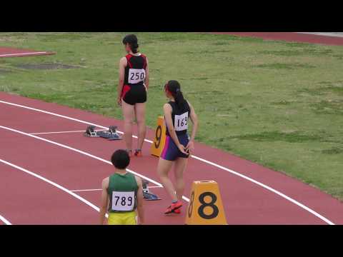 20170518群馬県高校総体陸上女子400m準決勝1組
