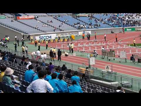 2016 関東インカレ 男子110mH準決勝2組 熊田