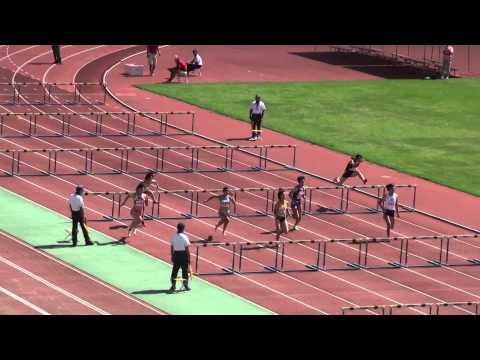2015 関東選手権陸上 女子100mH 予選1組