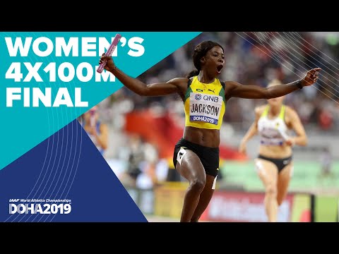 Women&#039;s 4x100m Relay Final | World Athletics Championships Doha 2019