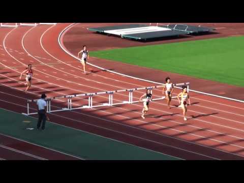 2017年 東海陸上選手権 女子400mH決勝