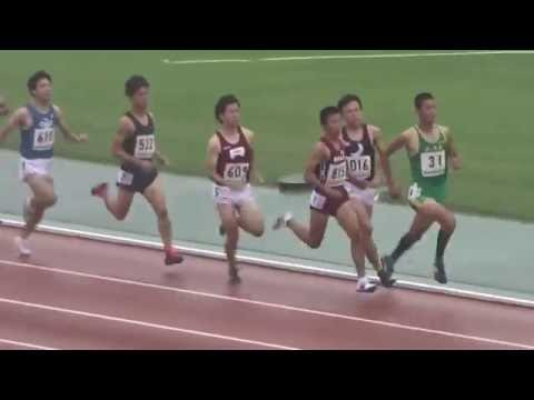 第84回近畿陸上競技選手権大会　男子800ｍ予選1組