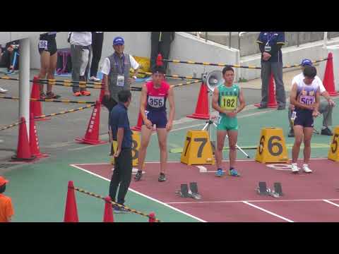 H30　千葉県高校総体　男子八種競技110mH　1組