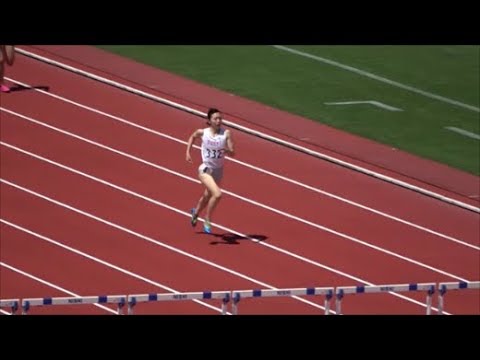 群馬県陸上競技選手権2018 女子400mH決勝