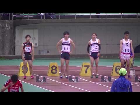 第78回石川県陸上競技選手権大会男子１００ｍ準決勝２組