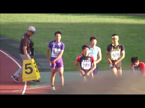 男子4X100mR　決勝　第70回北海道高等学校陸上競技選手権大会